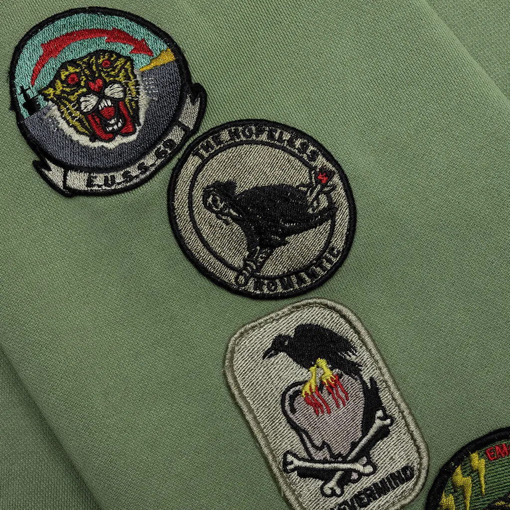 Patches Crewneck - Green