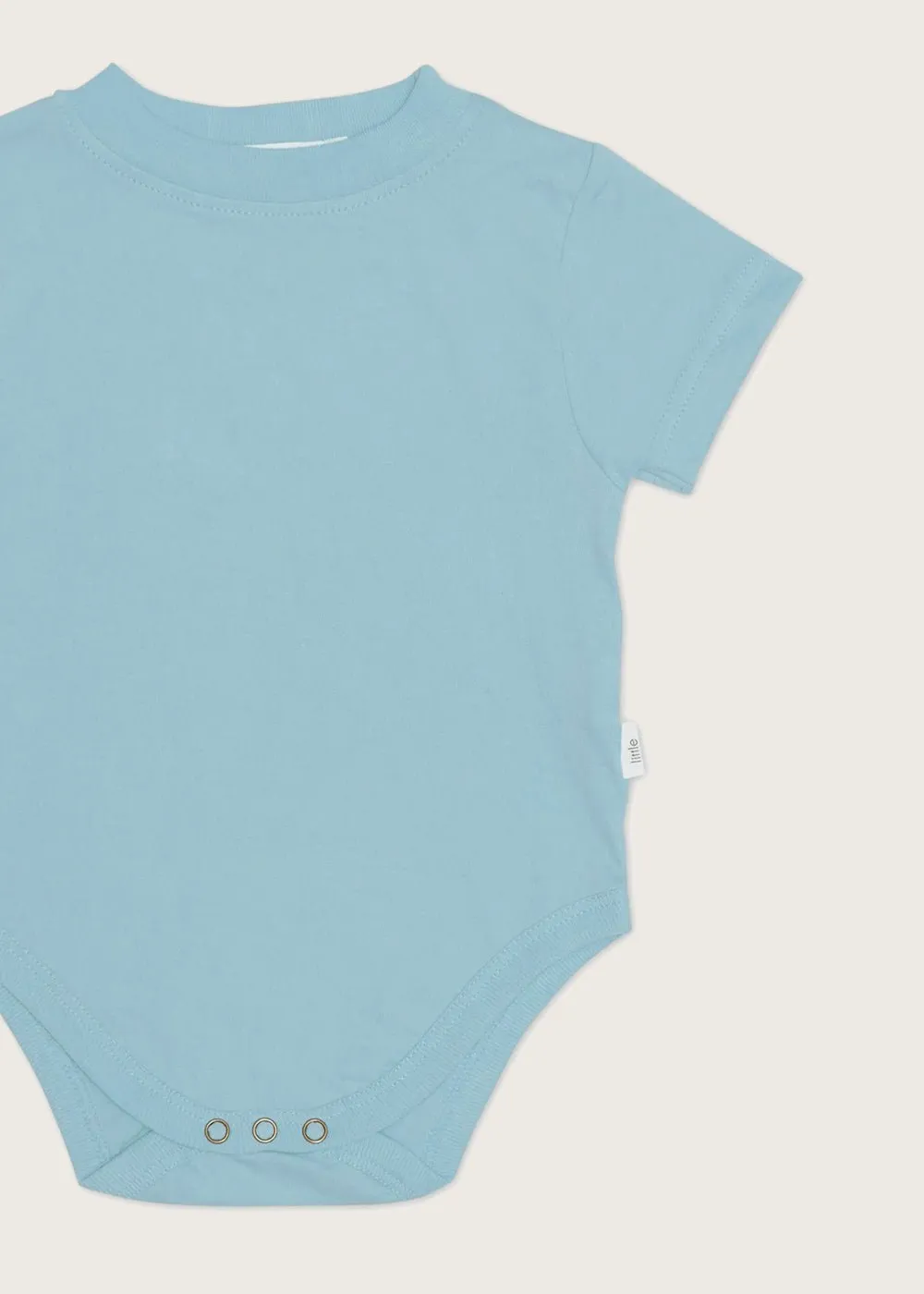 Powder Blue Baby Tee Onesie