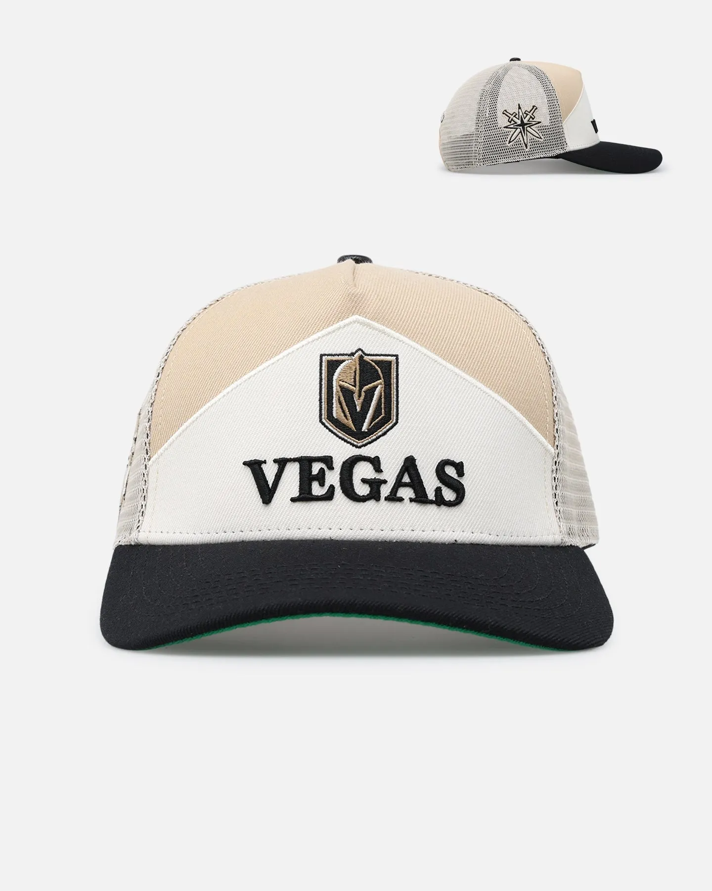 Pro Standard Vegas Golden Knights Fast Lane Trucker Snapback Gold