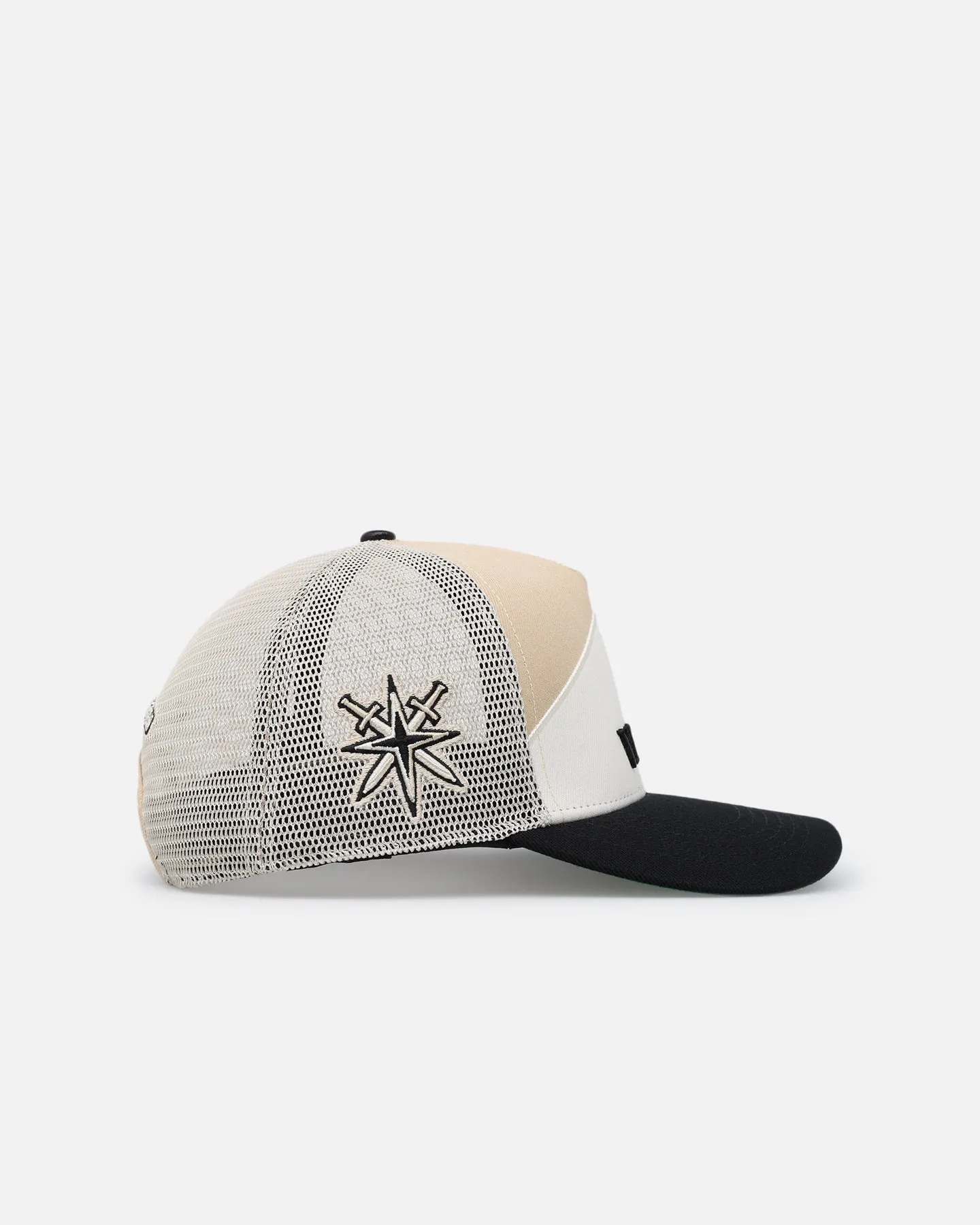 Pro Standard Vegas Golden Knights Fast Lane Trucker Snapback Gold