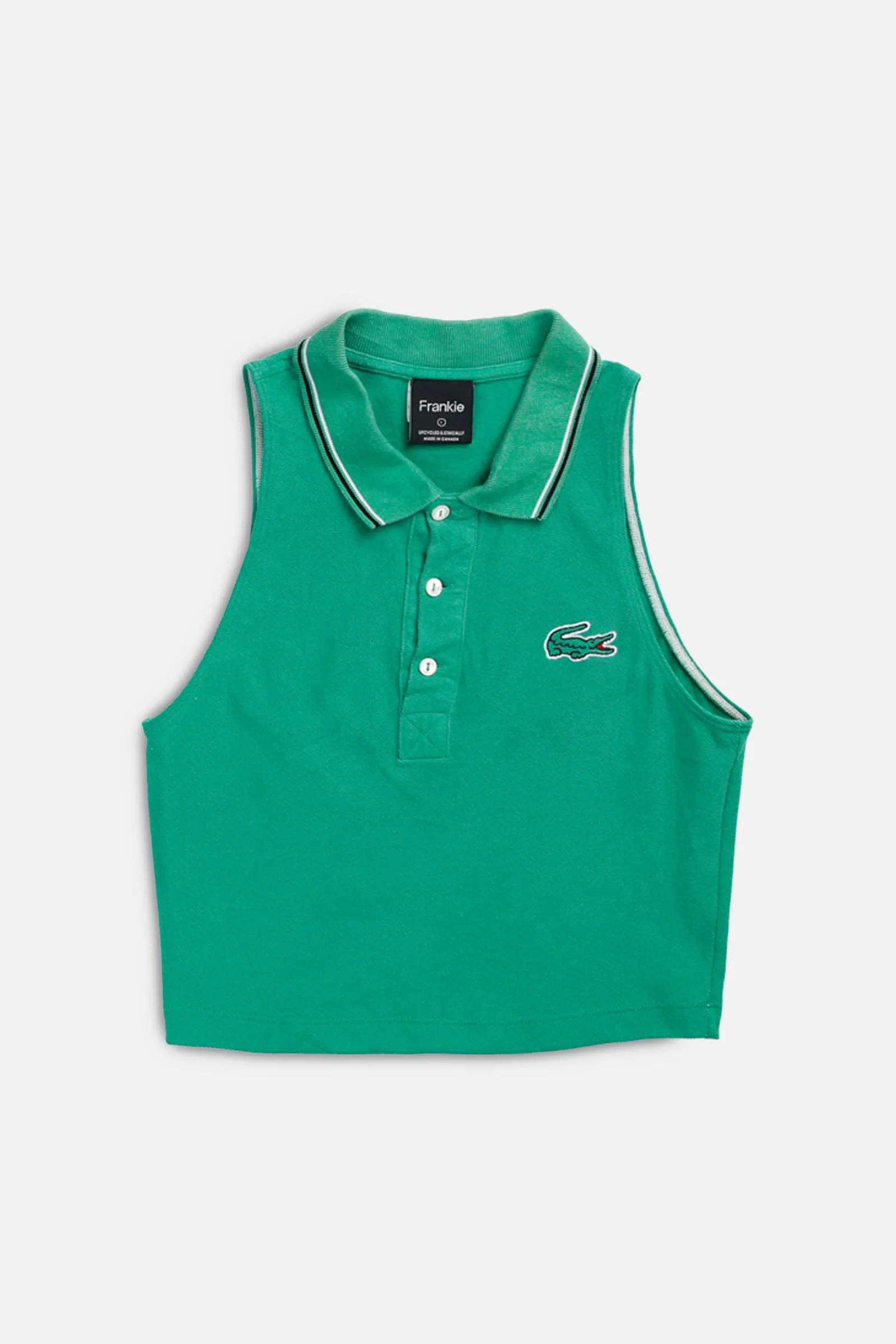 Rework Lacoste Collared Tank - L