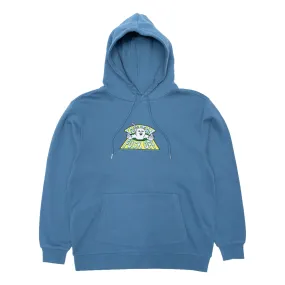 RIPNDIP CAPITAN FUCK OFF EMBROIDERED HOODIE-SLATE