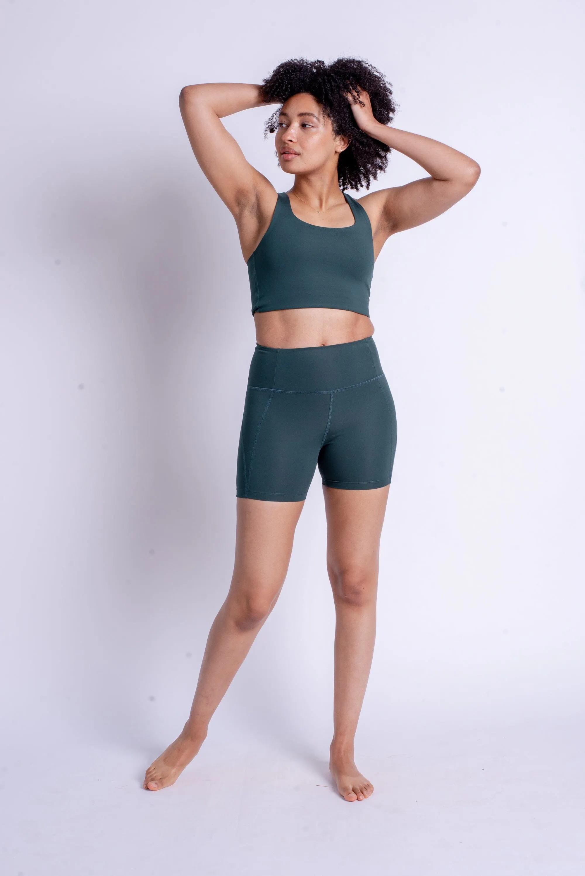 Run Shorts High-Rise - Made from Recycled Plastic Bottles