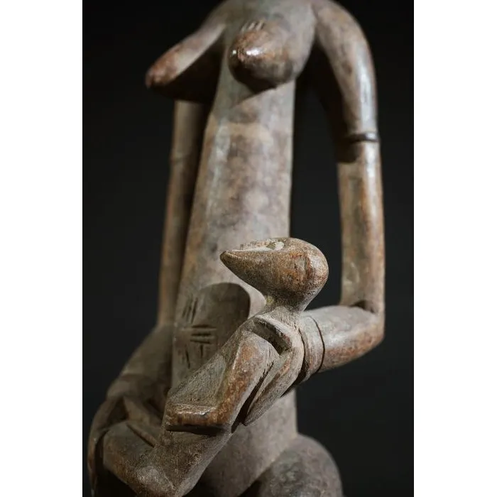 Senufo Tyepka Maternity Figure, Cte d'Ivoire #751