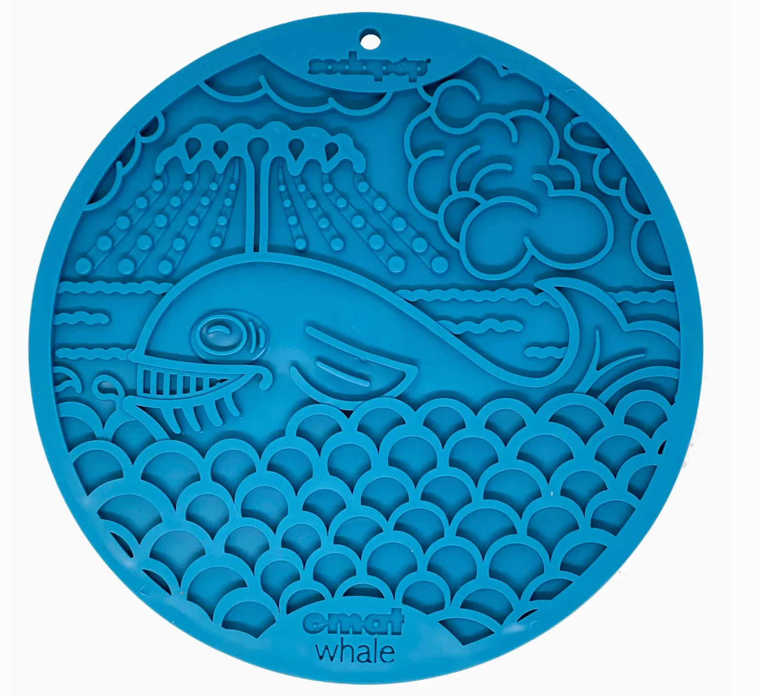 SodaPup Whale Enrichment Lick Mat - Blue