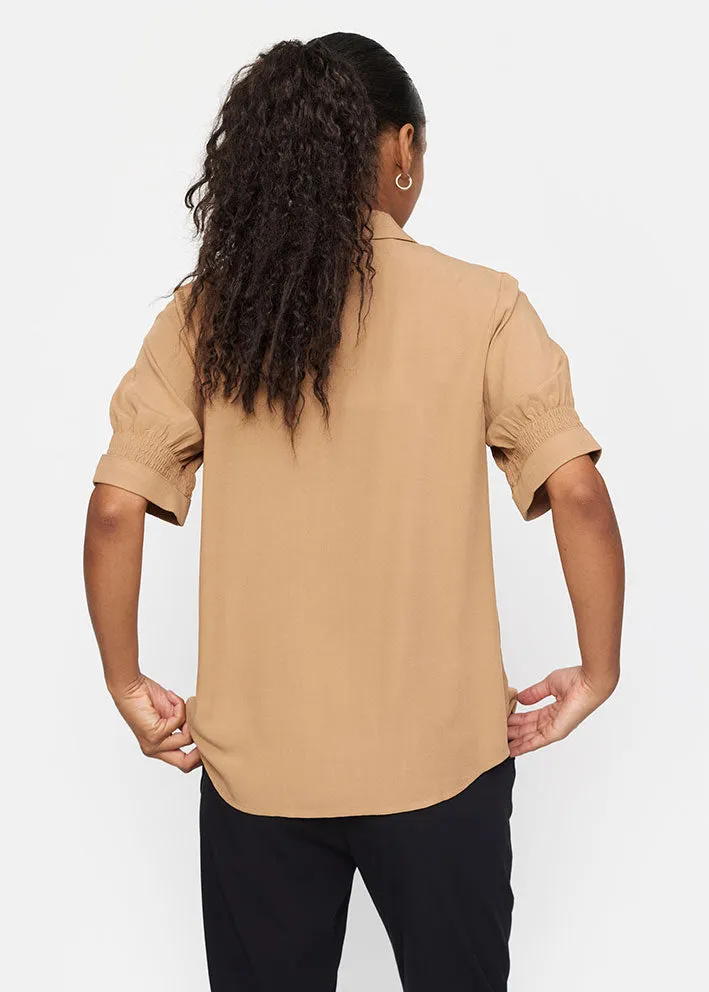 Soft Rebels Mayson Blouse SR124-702 Tigers Eye