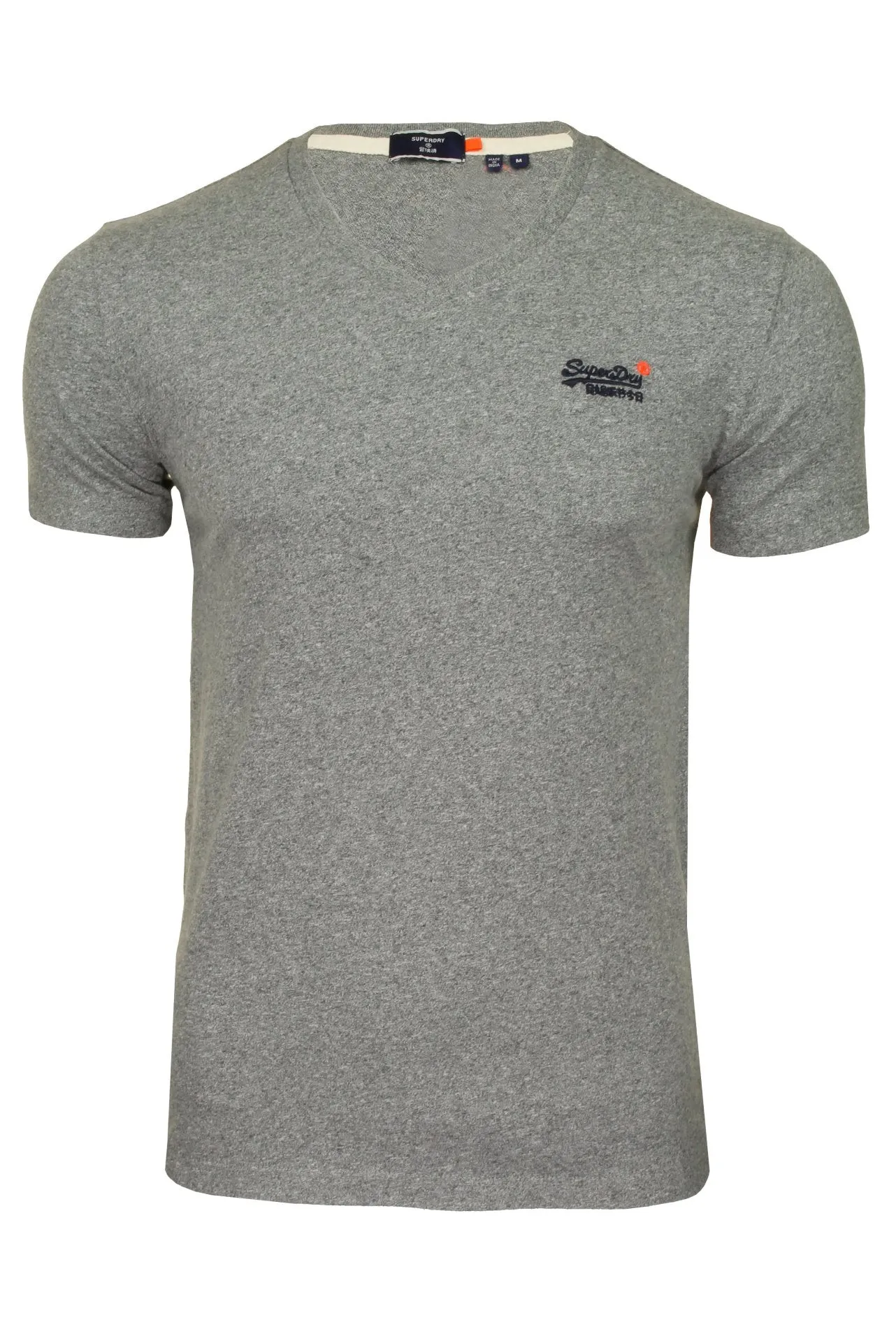 Superdry Men's 'Orange Label' V Neck T-Shirt - Short Sleeved