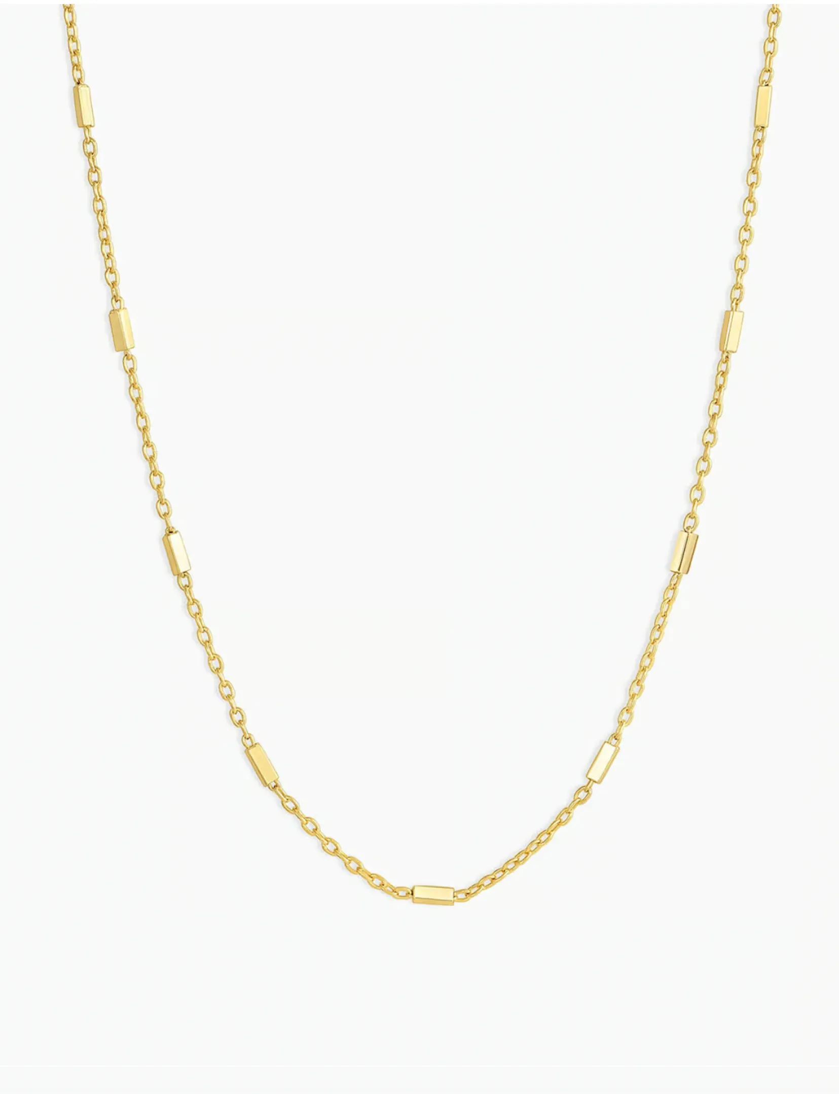 Tatum Necklace, Gold Plated