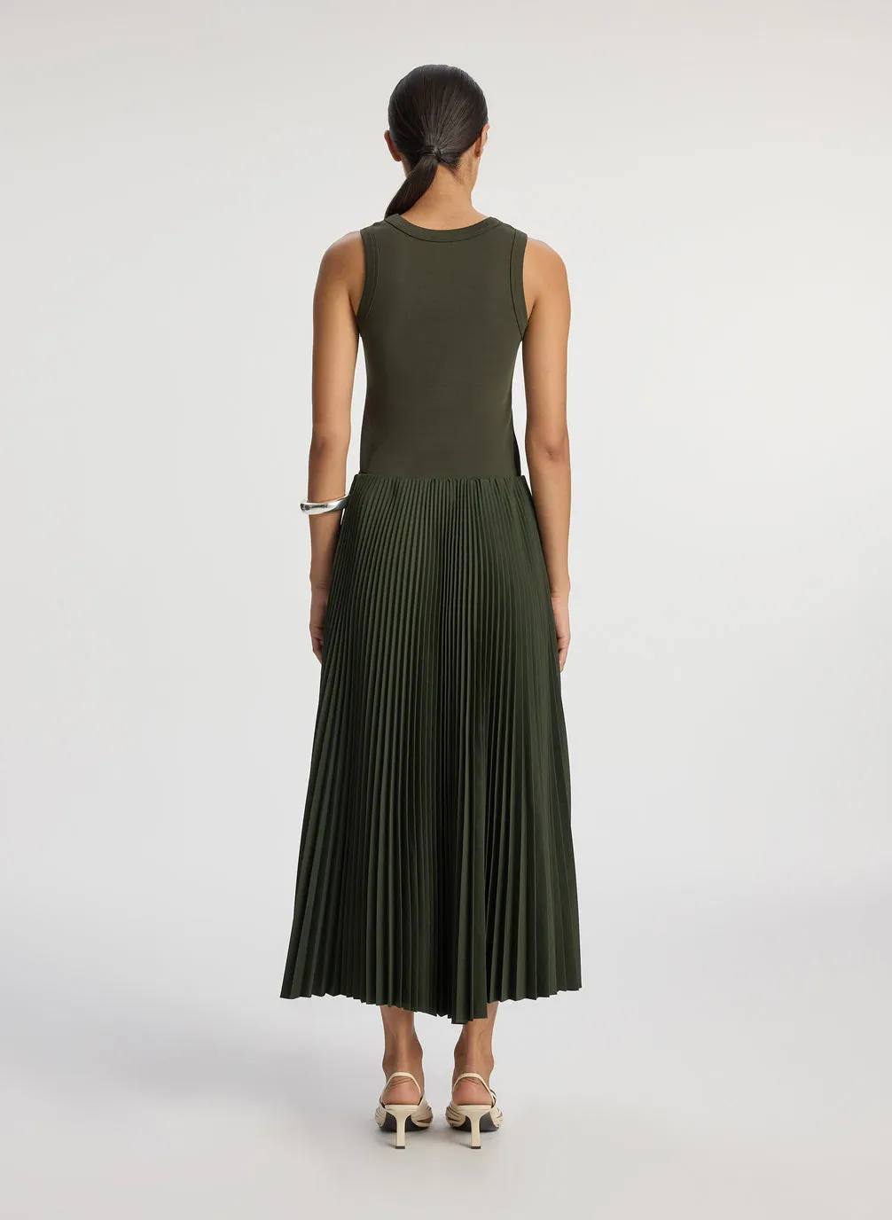 Tatum Pleated Maxi Skirt