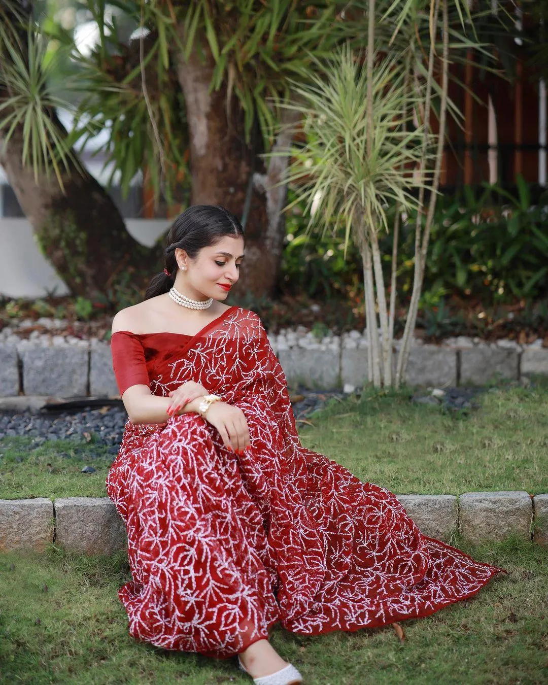 Tepchi Chikankari Sarees