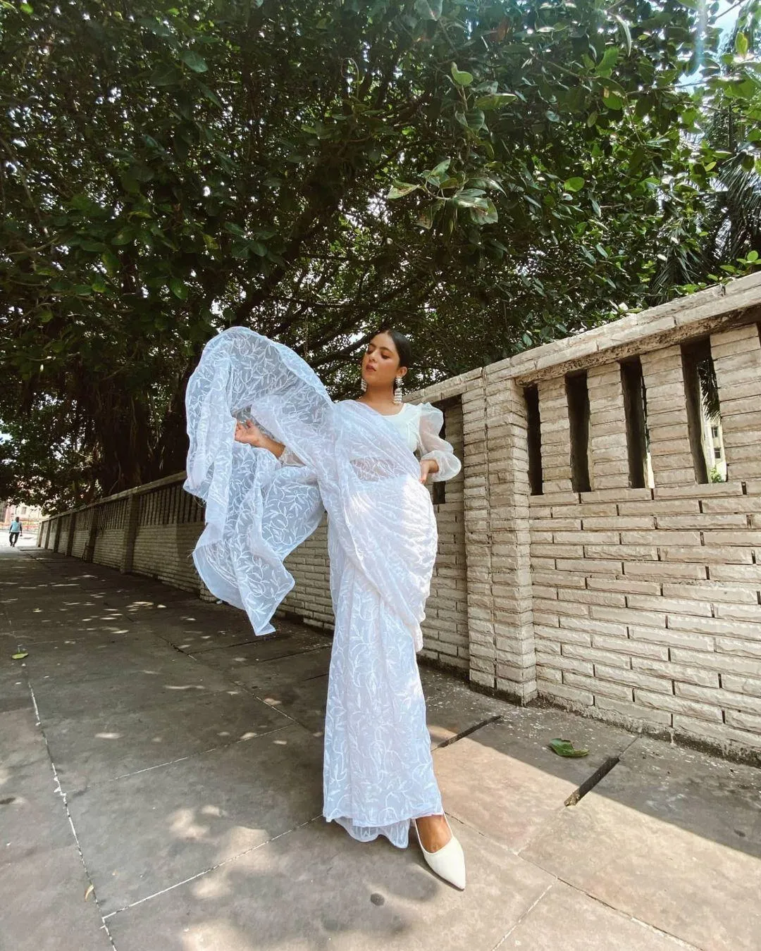 Tepchi Chikankari Sarees