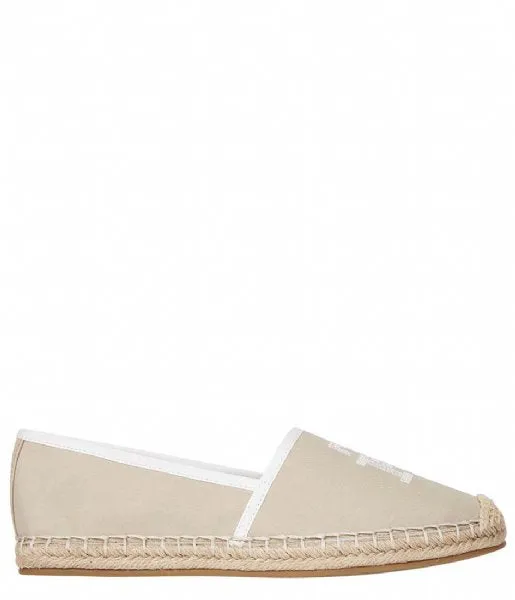 TOMMY HILFIGER Embroidered Espadrille Sandalwood