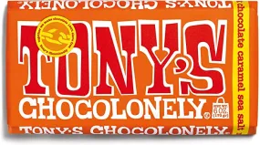 Tony's Chocolonely Sea Salt Caramel 180g