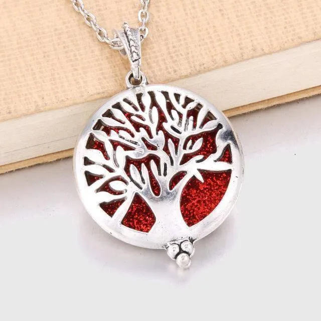 Tree of Life Aroma Diffuser Necklace