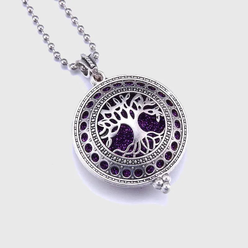 Tree of Life Aroma Diffuser Necklace