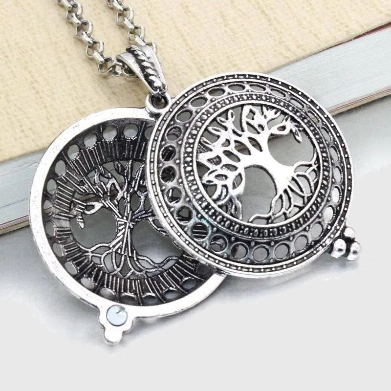 Tree of Life Aroma Diffuser Necklace