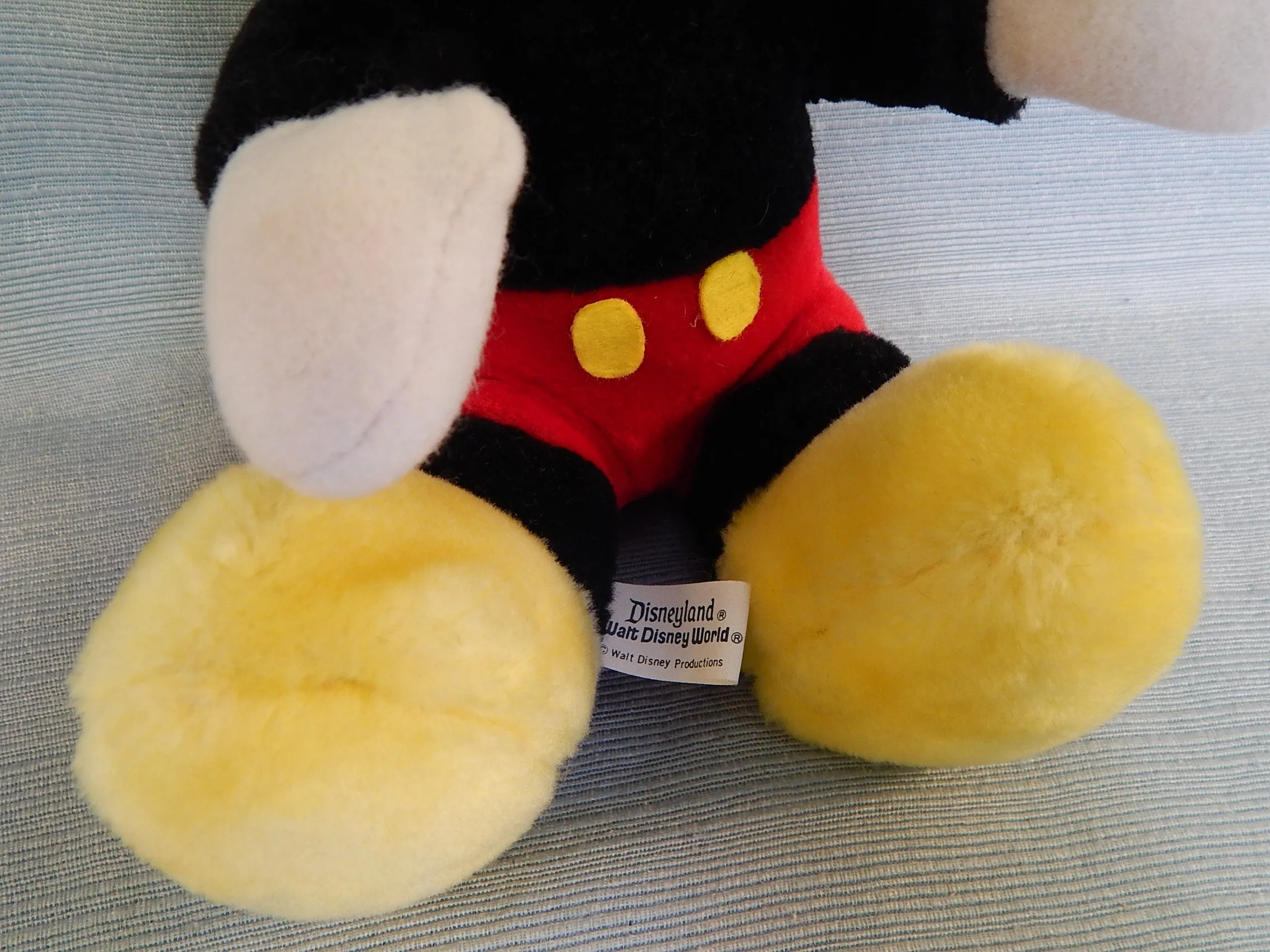 Vintage 10" Mickey Mouse, Made in Korea