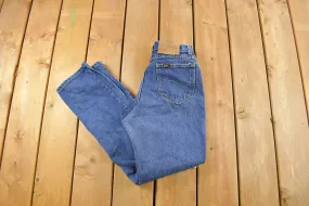 Vintage 1970s Lee Denim Women's Jeans Size 27 x 27 / Vintage Denim / Vintage Lee / Union Made In USA / Retro Jeans