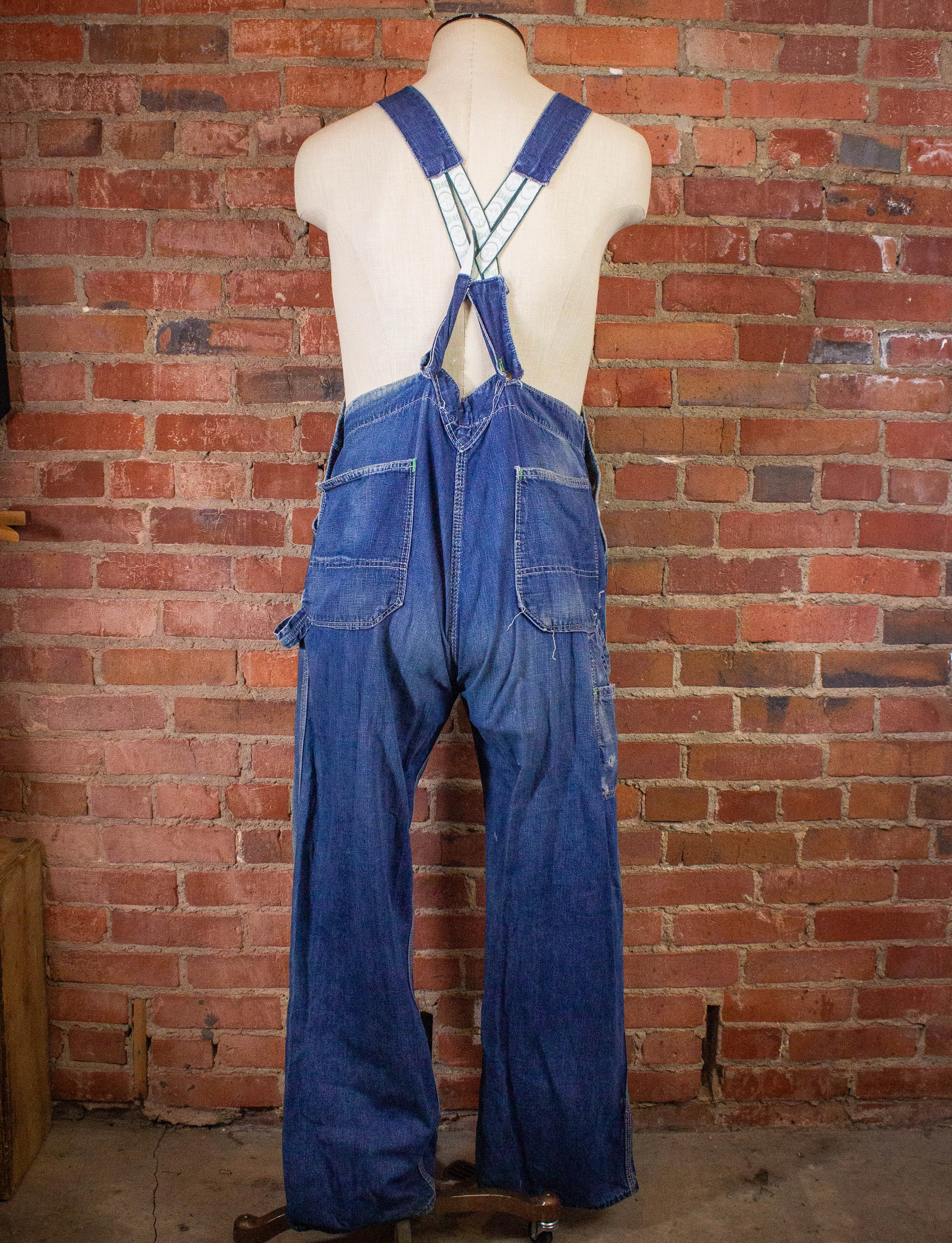 Vintage Duck Head Denim Overalls 33x31