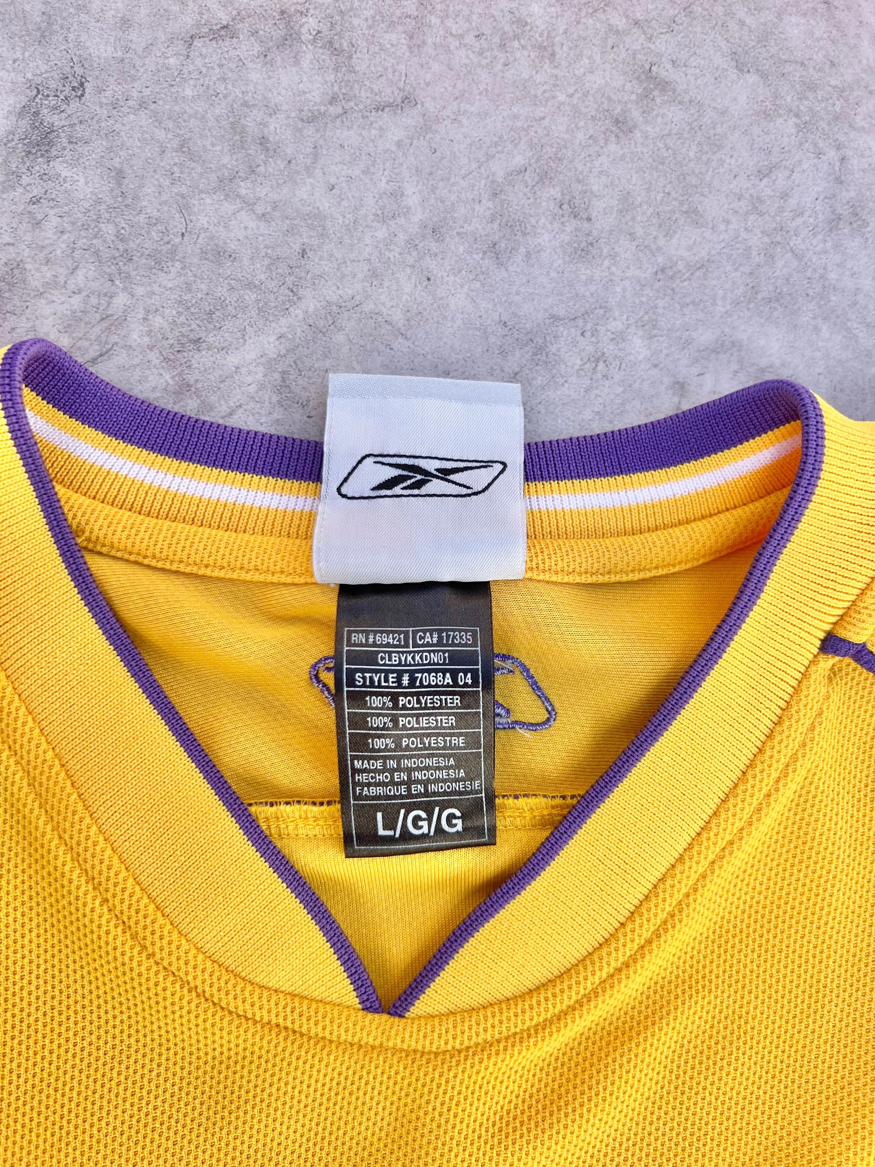 Vintage Lakers Reebok Long Sleeve Jersey (XL)